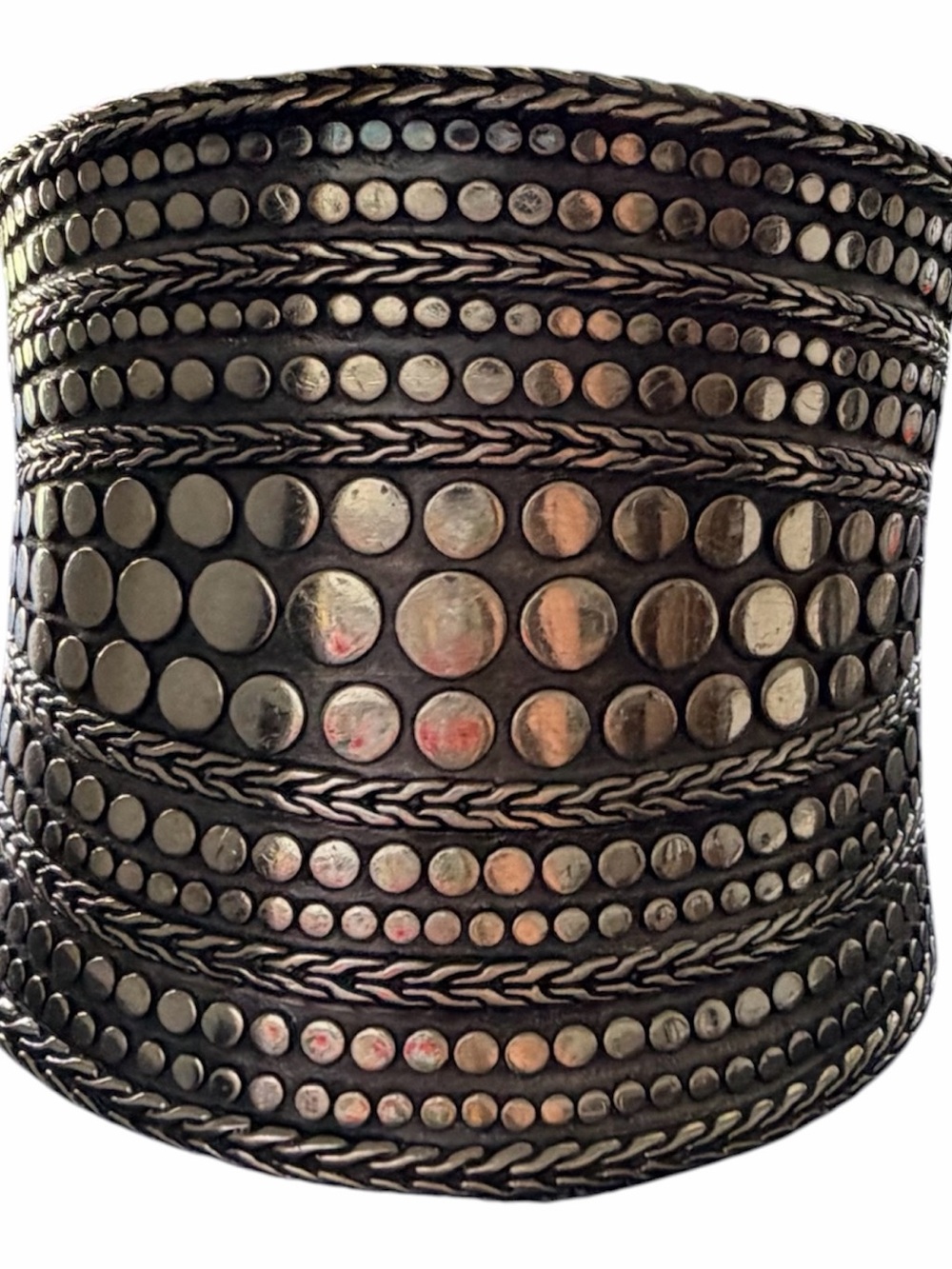 John Hardy Dot Collection Cuff bracelet Sterling silver
